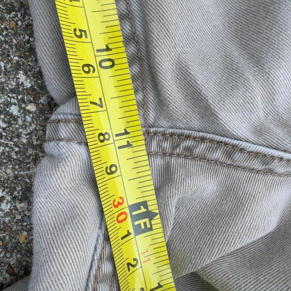 Vintage Y2K Old Navy Cargo Shorts Workwear Gorpcore Khaki Beige 34 (f11)